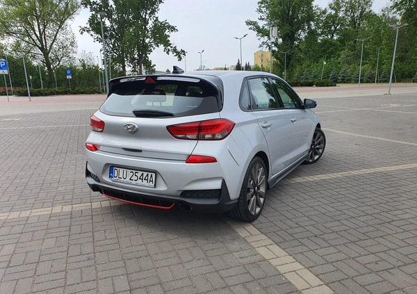 Hyundai I30 cena 65500 przebieg: 82053, rok produkcji 2017 z Lubin małe 92